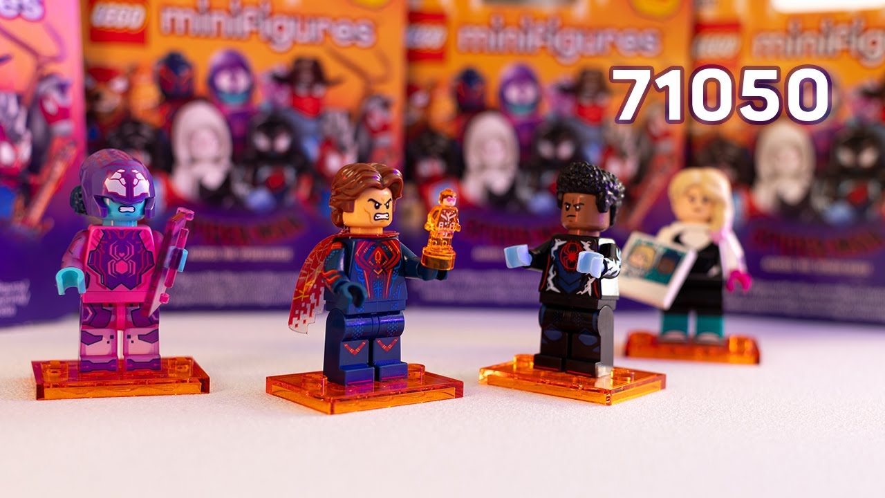 LEGO Spider-Verse 71050: встречайте Майлза, Гвен, Мигеля и Марго!