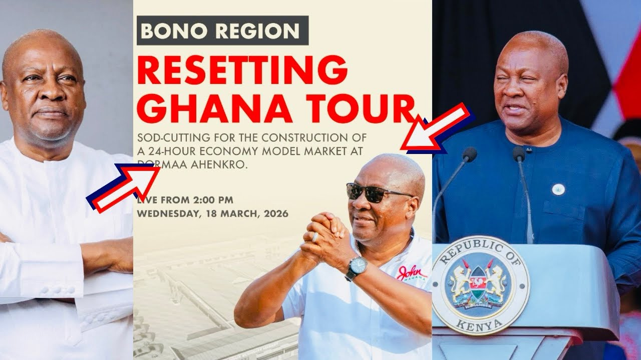 Wow🔥 John Mahama SHOCKS Dormaa! 24-Hour Economy Market Promise Sparks Wild Reactions🔥#ResettingGhana