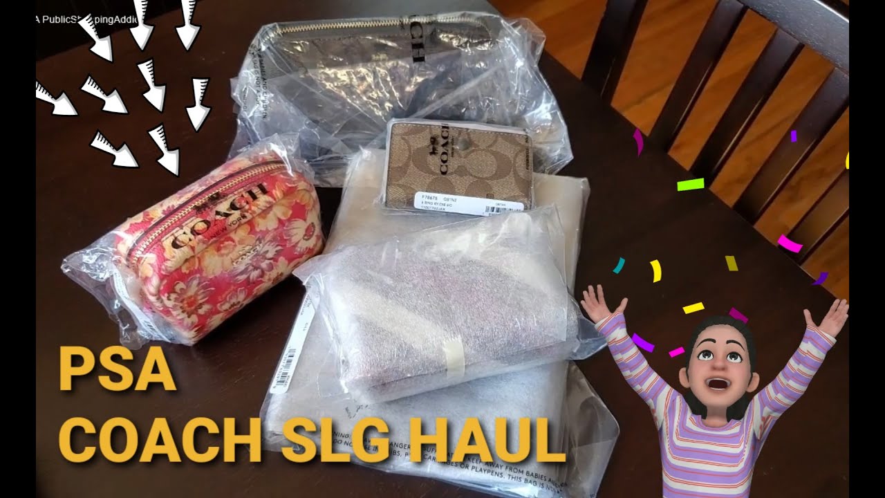 Coach Outlet SLG Haul