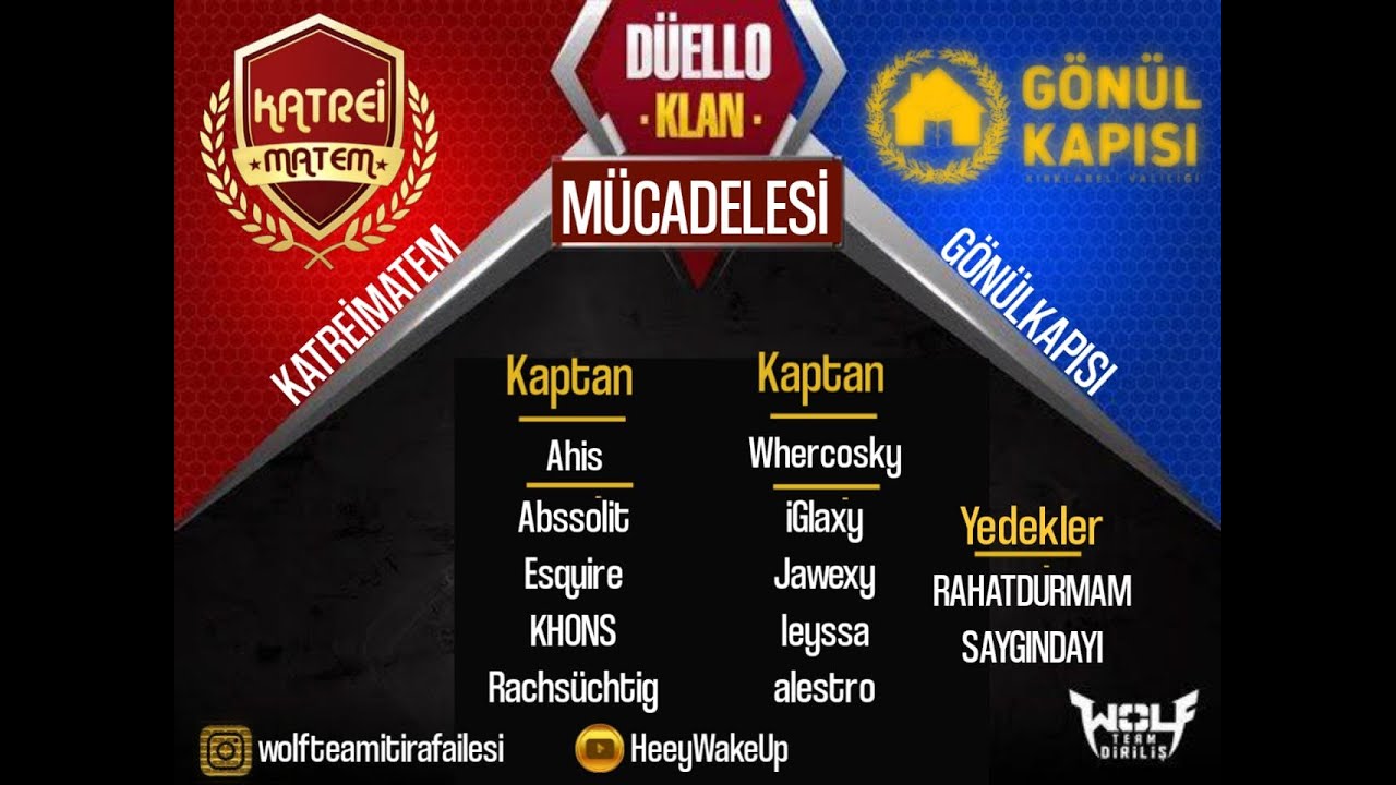 Düello : KatreiMatem  Vs  GönülKapısı