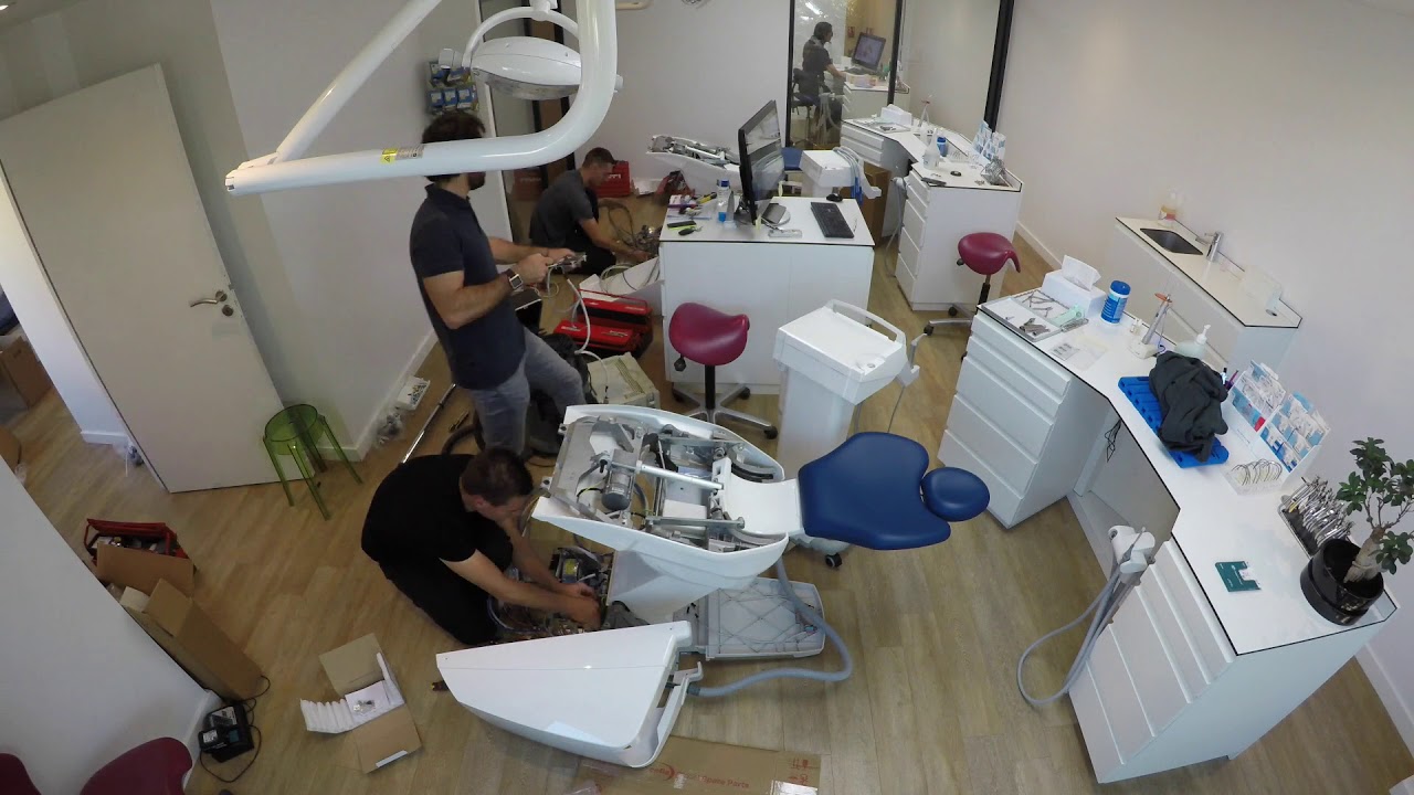 Timelapse installation de fauteuils & carts SternWeber