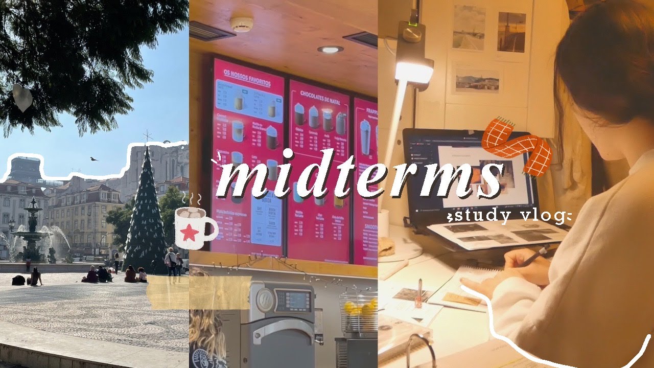 midterms season 🍁📖 lectures marathon, too much coffee & campus tour