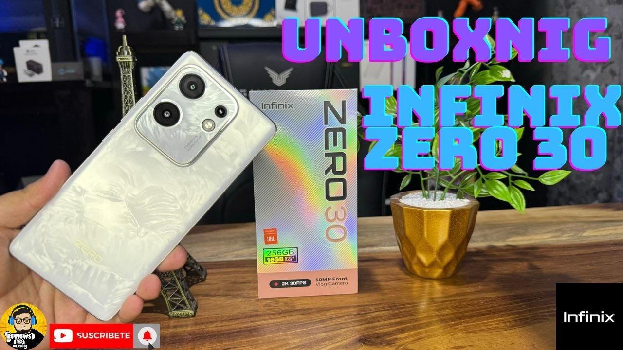 Unboxing INFINIX ZERO 30 4G ---- El Mejor Gama Media!!!