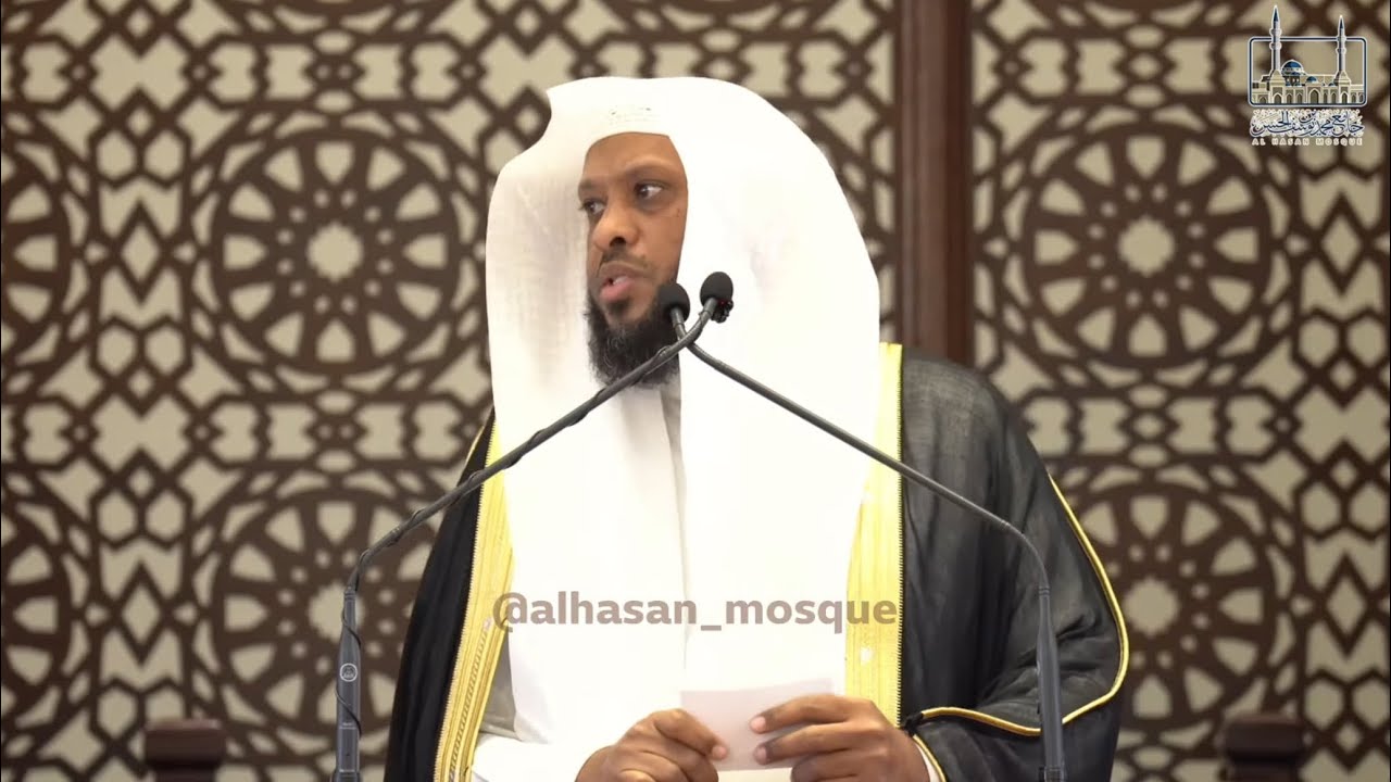 حسبنا الله ونعم الوكيل || خطبة الجمعة || للشيخ توفيق الصايغ