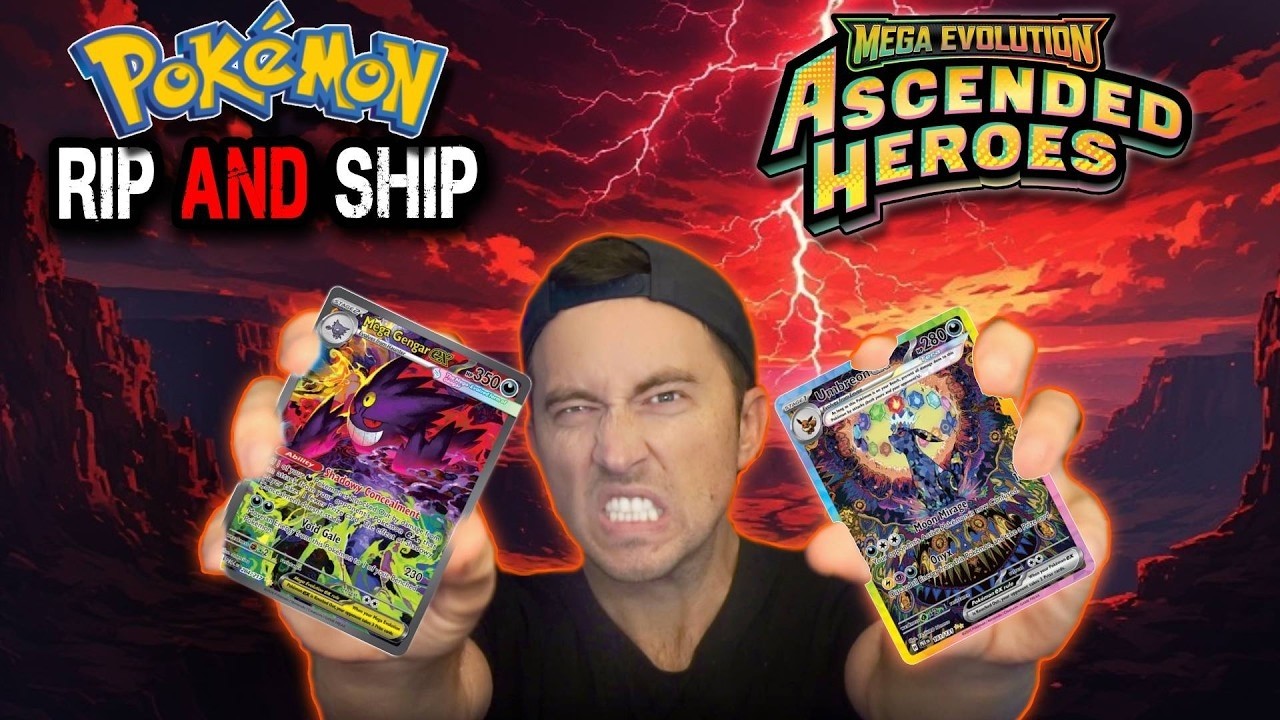 Ascended Heroes - Prismatic Evolutions - Pokemon Rip n Ship #pokemon (Portrait)