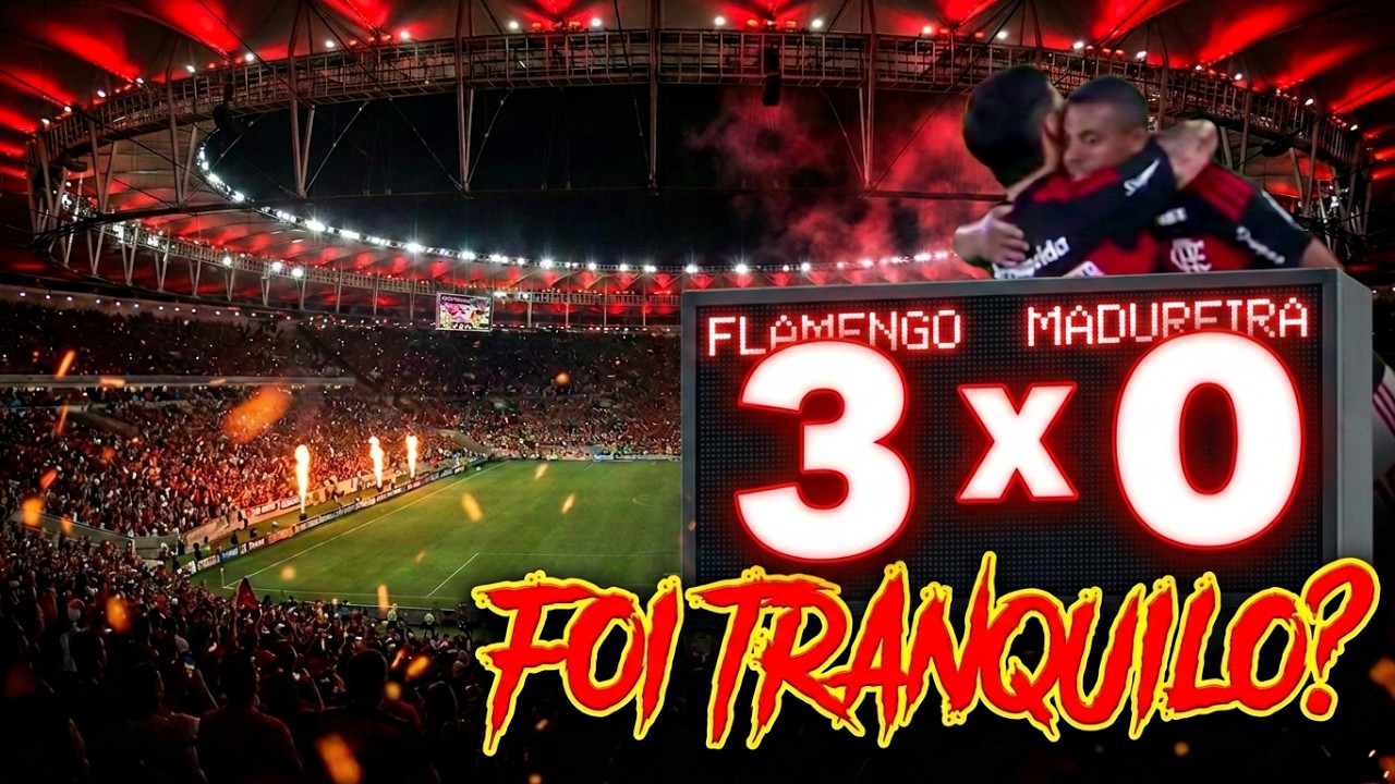 OLHA O QUE DENÍLSON SHOW E FELIPE MELO FALARAM DE FLAMENGO 3x0 MADUREIRA