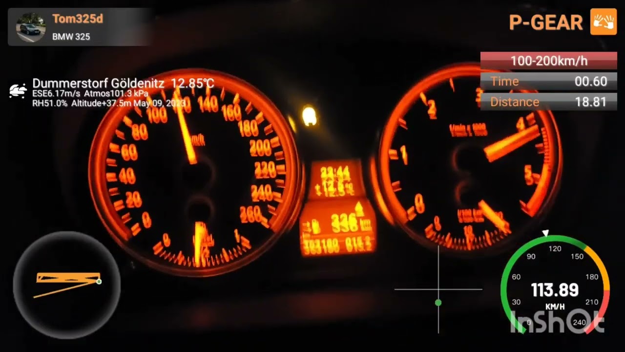 Bmw e91 325d M57  550PS 1050nm 100-200kmh 6,89sec Stage 3 / 4 Diesel