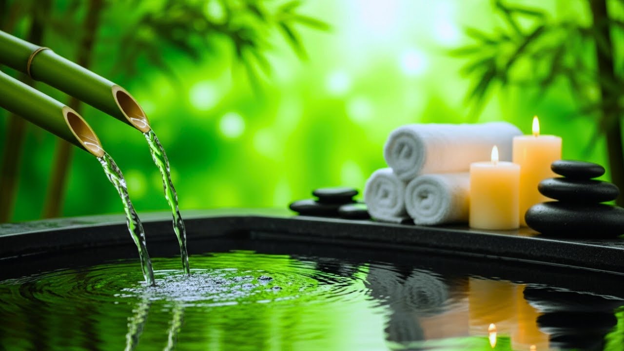 Relaxing Music with Water Sounds  Calm Ambience for Sleep
