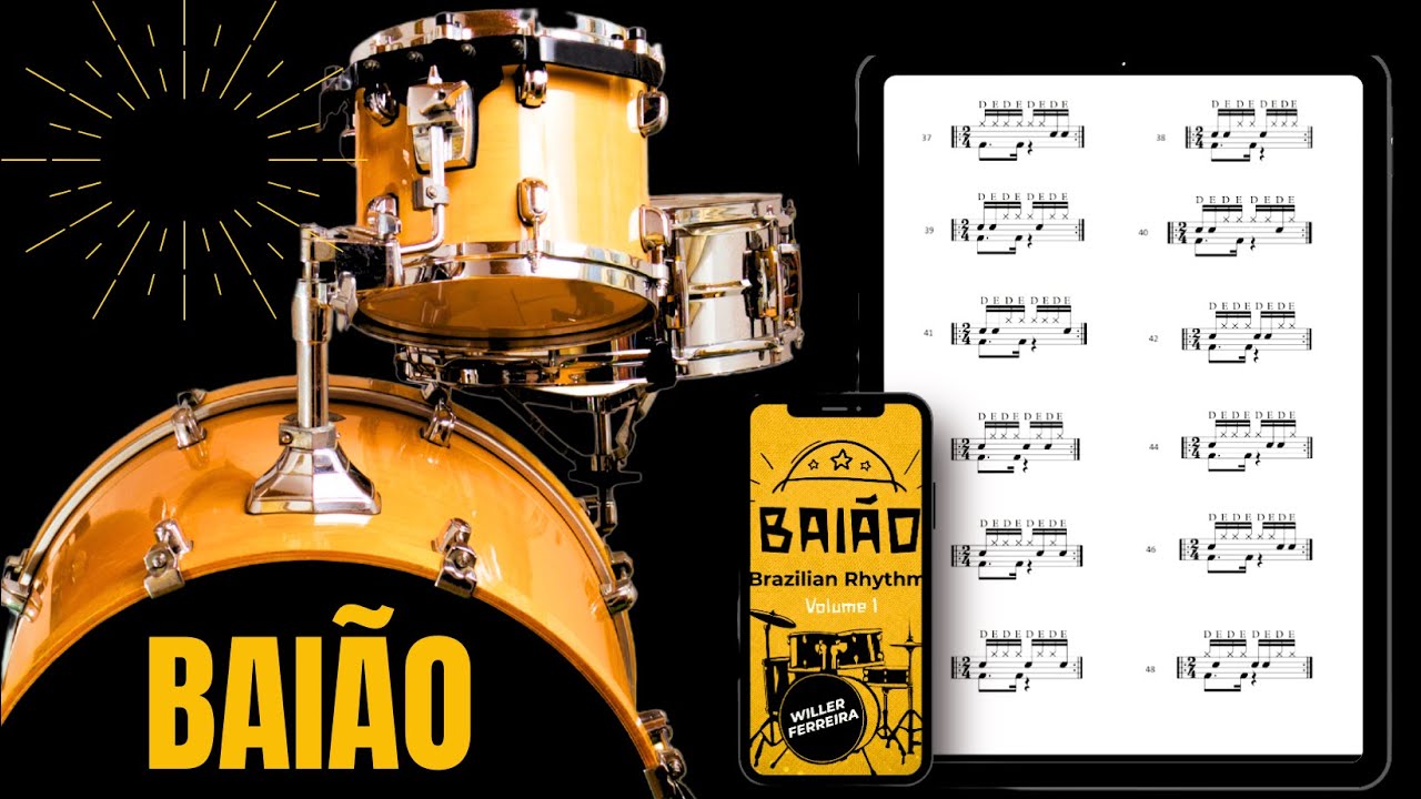 Como Tocar Baião na Bateria