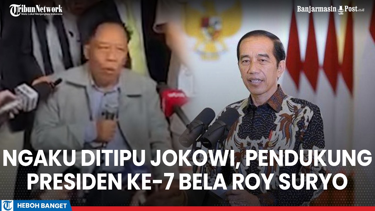 Mengaku Ditipu Jokowi, Eks Pendukung Presiden ke-7 Bela Roy Suryo Cs hingga Jadi Saksi Ahli