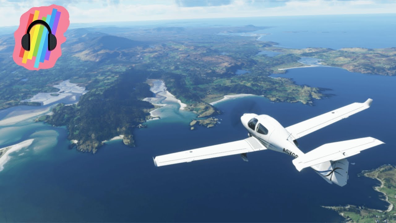 ASMR: Microsoft Flight Simulator - INCREDIBLE STORMS!