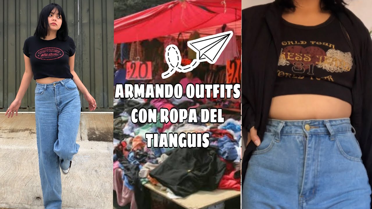 haul de ropa del tianguis (armando outfits aesthetics)