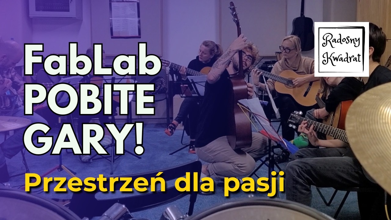 🎸🎹🥁 FabLab POBITE GARY! Przestrzeń dla pasji | Kr&oacute;tki film dokumentalny