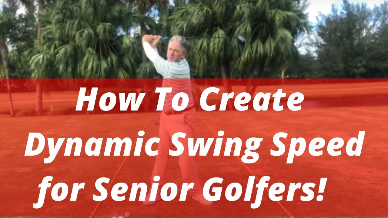 How To Create Dynamic Swing Speed for Senior Golfers! Golf Tips for Senior Speed! PGA Pro Jess Frank