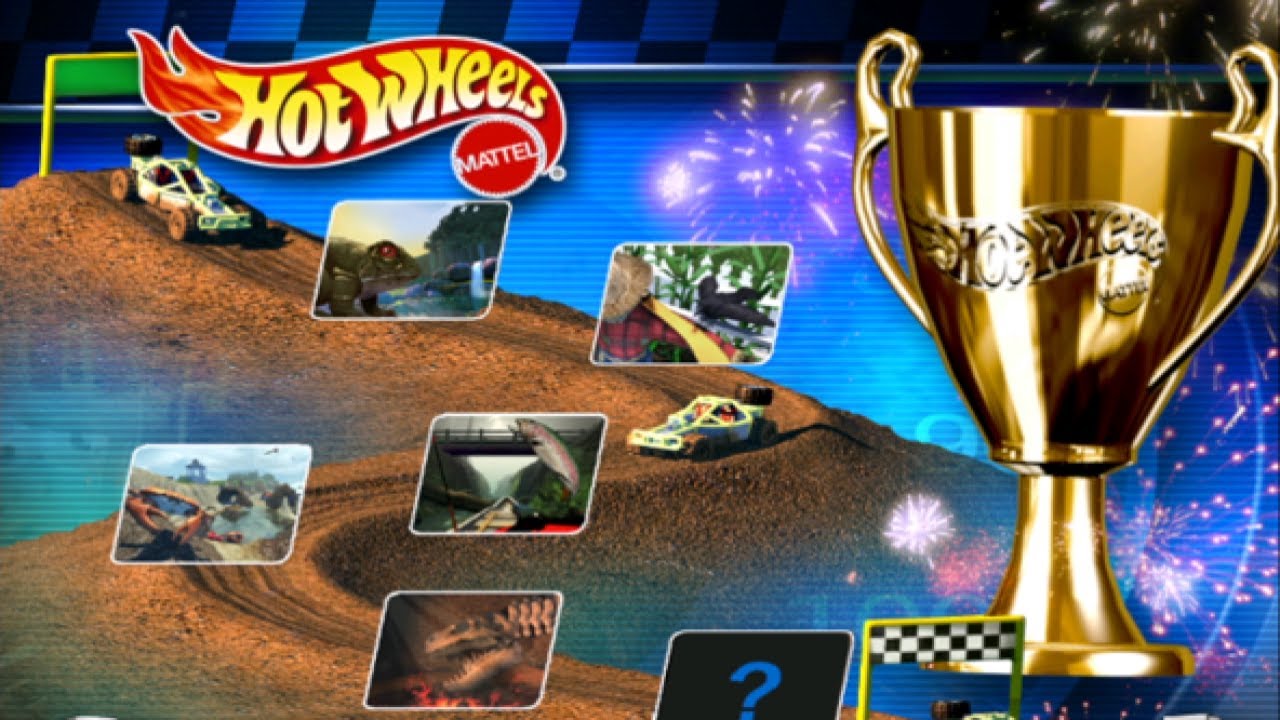 Hot Wheels Get'n Dirty: Stunt Track Driver 2 Full Playthrough (PC - 2000) [HD]  No Commentary