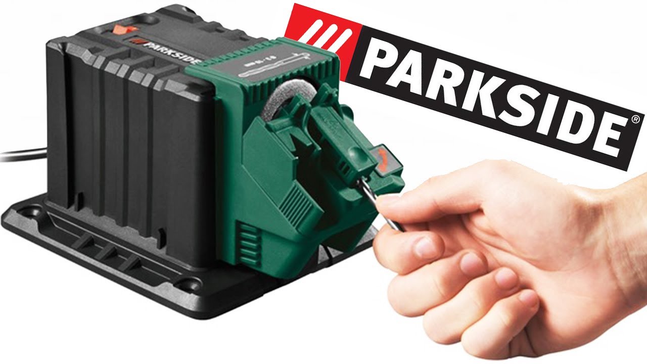 Як заточити сверло на станції PARKSIDE PSS 65 C1?