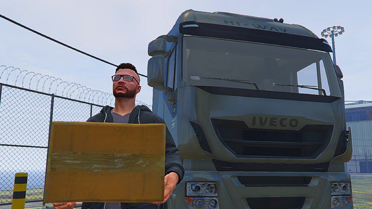 JE COMMENCE UNE AVENTURE GTA 5 RP #1 | Je deviens CHAUFFEUR de CAMION et je finis à L'HÔPITAL
