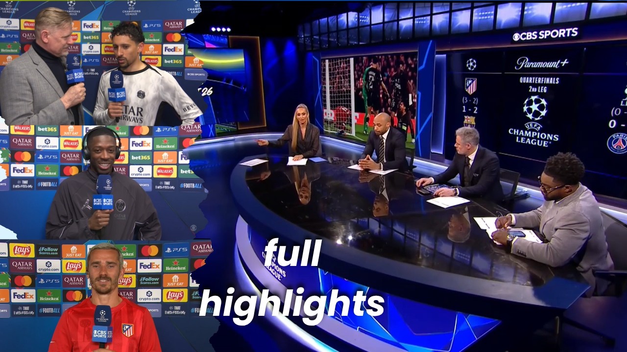 Thierry Henry, Carragher & Micah Richards GO OFF on Champions League Night 😳🔥
