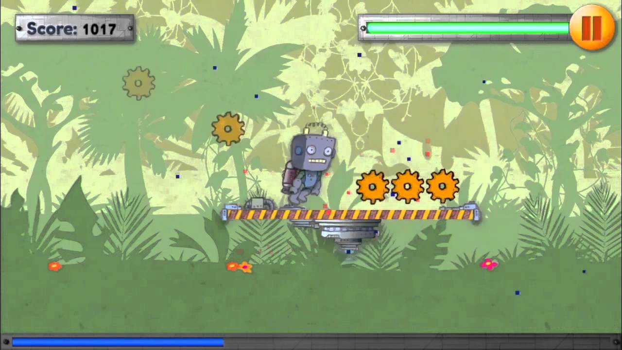 Bot Bounce - Jungle Level Gameplay