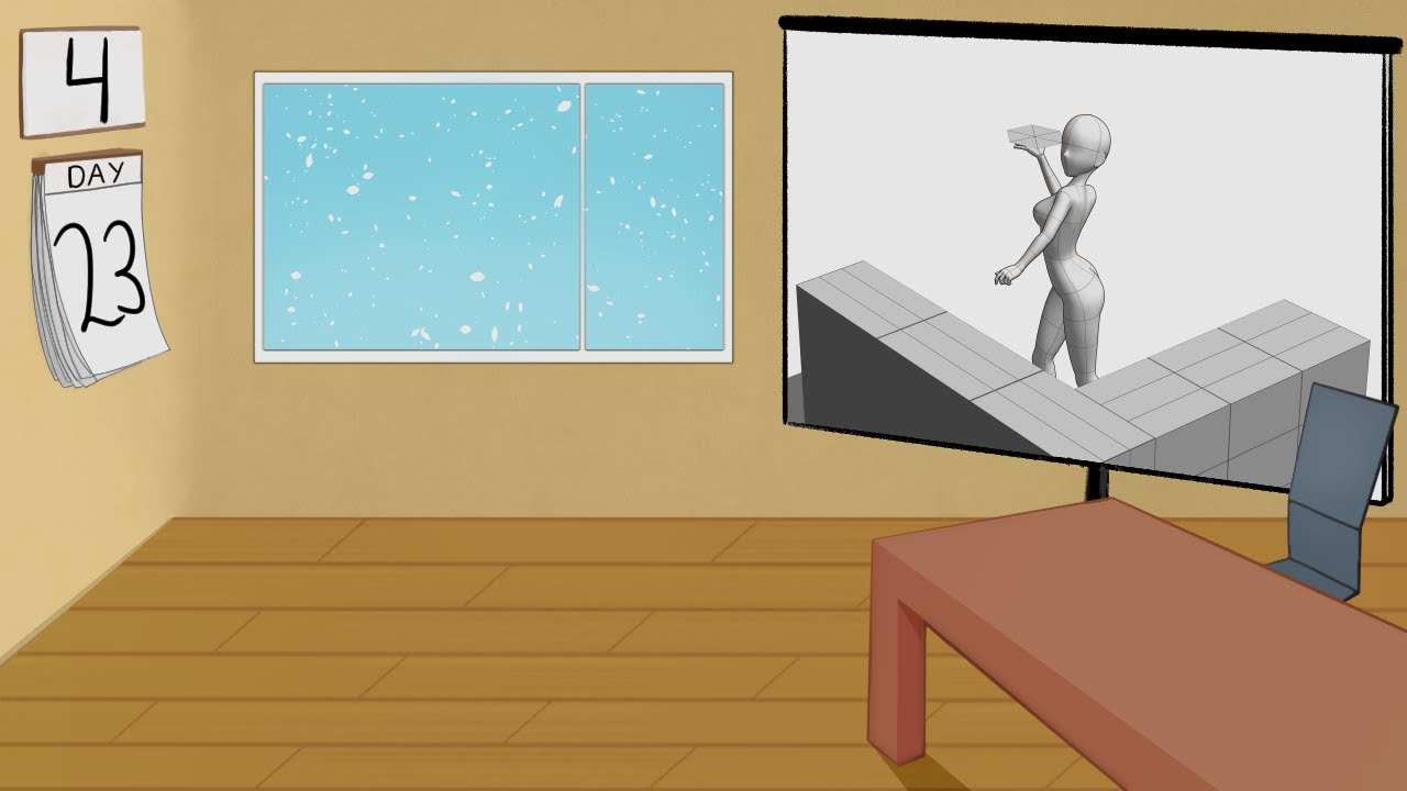 Valentine's Day FanArt: 3D Composition | Day 423 Cloth Season
