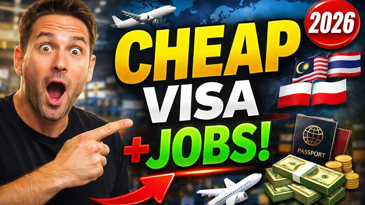 Best Cheap Countries to Move in 2026 | Easy Visa + Real Jobs (No Fake Promises)