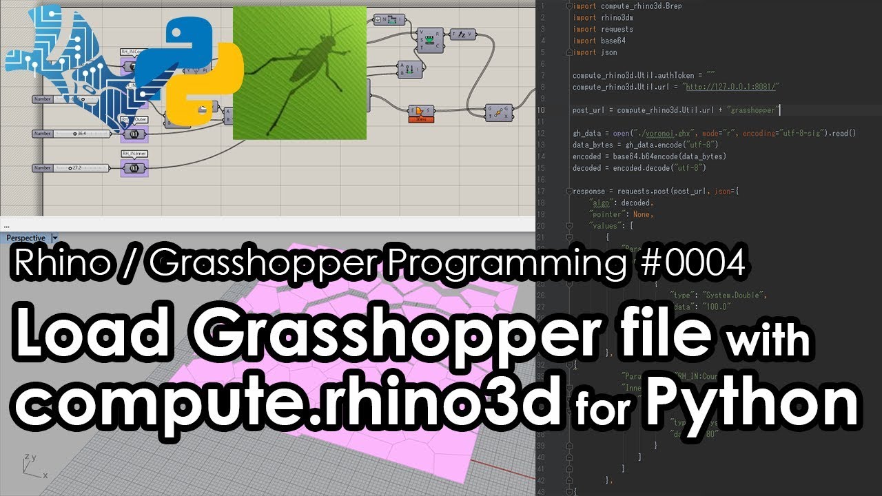 Загрузите файл Grasshopper с помощью compute.rhino3d для Python