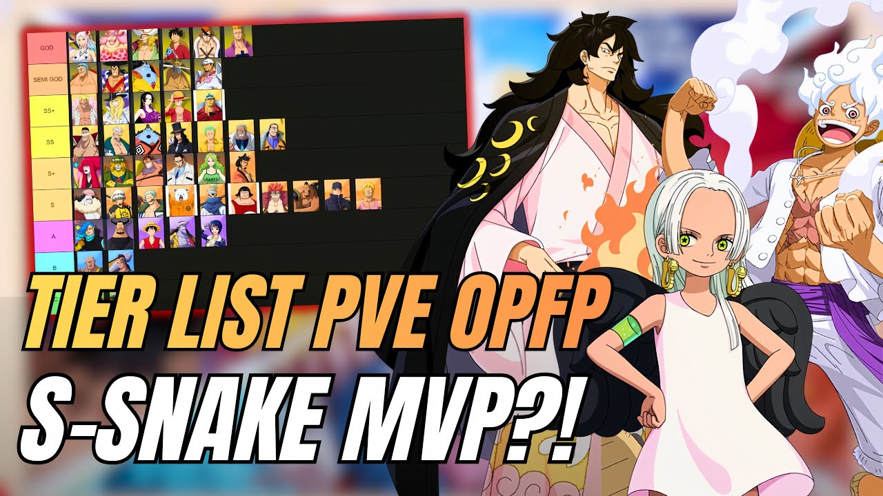 STOP PAKE CHAR SALAH‼️ Ini Tier List PvE OPFP PALING UPDATE 🔥 | One Piece Fighting Path | Indonesia