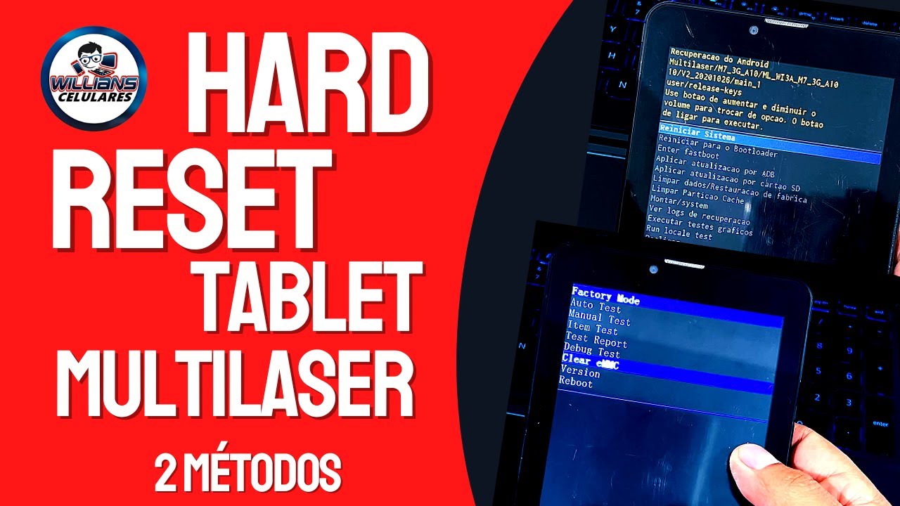 HARD RESET TABLET MULTILASER M7 3G PLUS E OUTROS, COMO FORMATAR DESBLOQUEAR E RESTAURAR