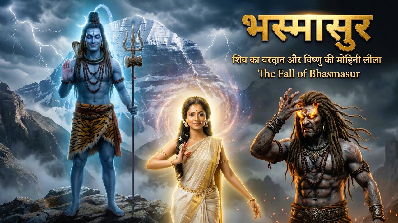 भस्मासुर: शिव का वरदान और विष्णु की मोहिनी लीला | The Fall of Bhasmasur