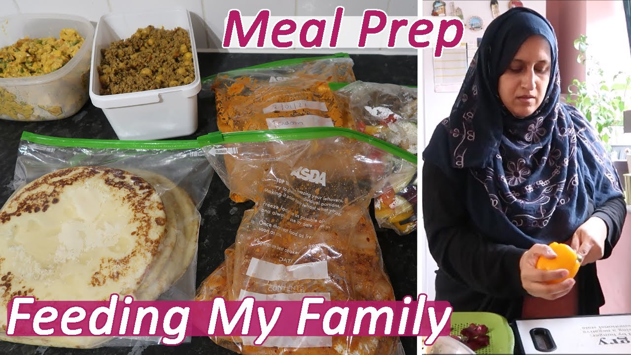 Meal Prep for the Week | Breakfast & Dinner | Feeding My Family of 8 | Shamsa