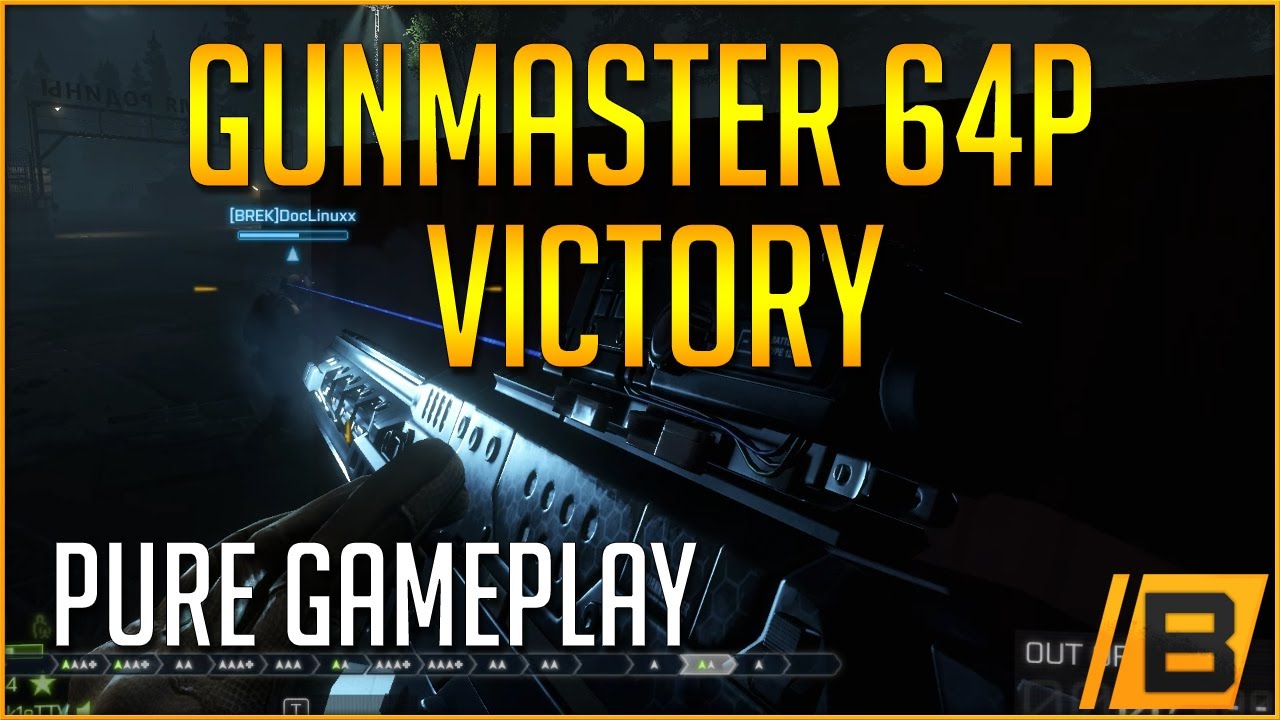 BF4: 64 players Gunmaster Mayhem | VICTORY!