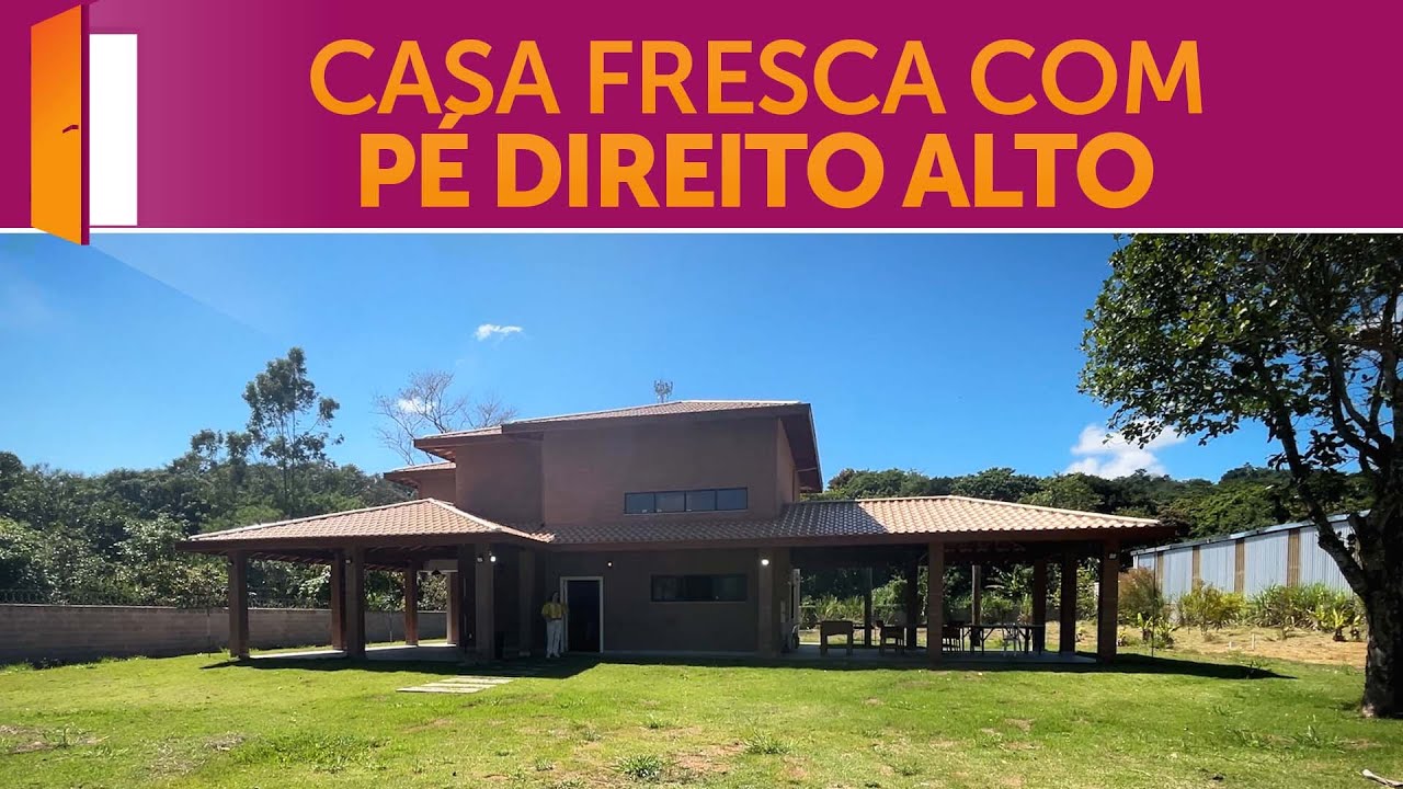 Casa de Tijolo Ecológico: Conforto e Sustentabilidade no Campo!