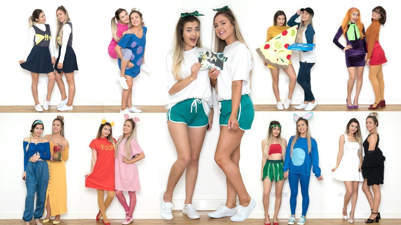 10 DIY COUPLES BEST FRIEND HALLOWEEN COSTUME IDEAS! *LAST MINUTE*