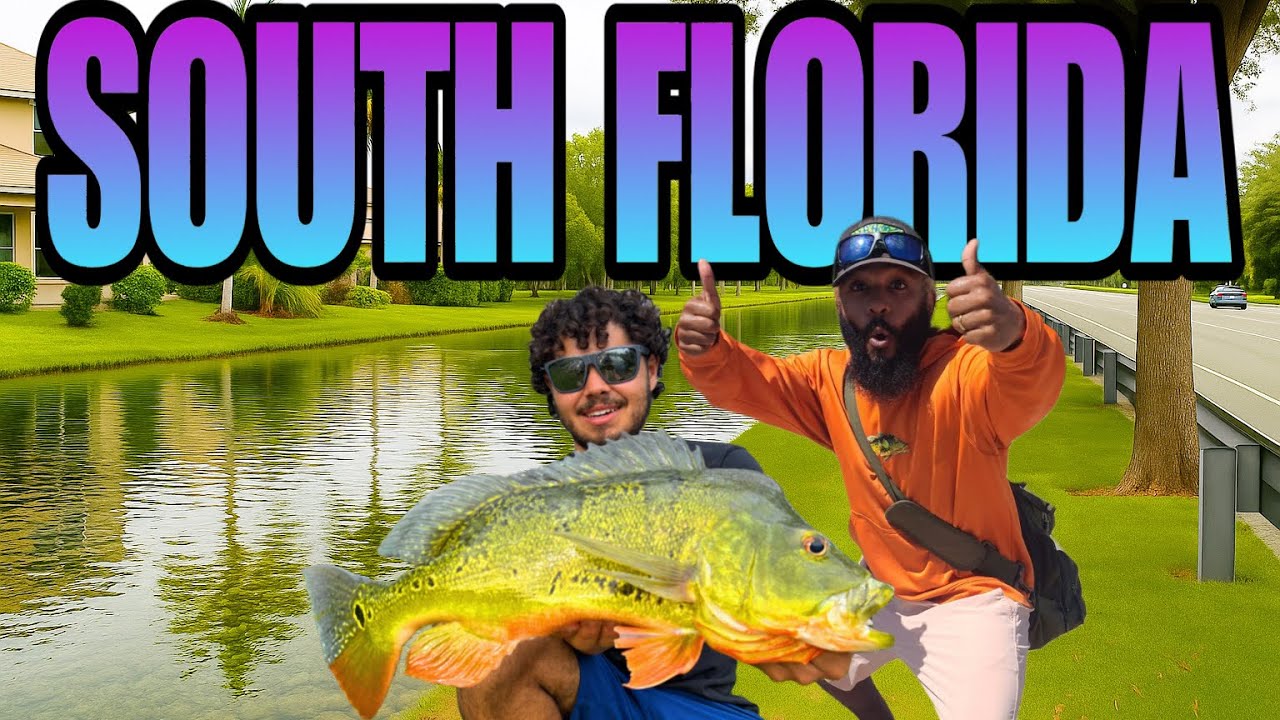 CATCHING GIANT PEACOCK BASS in SOUTH FLORIDA (FT. MONSTER MIKE)