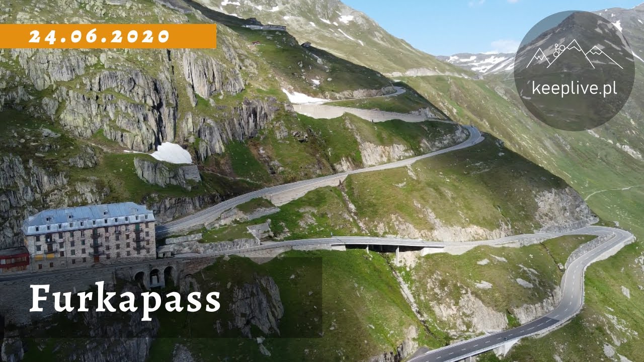 Furkapass cycling Switzerland 2020