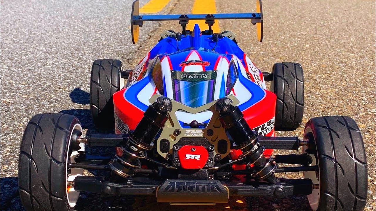 Arrma Typhon TLR RC speed Run - Stock Motor - 126MPH!! @ARRMARC  ​⁠RCBattery.com