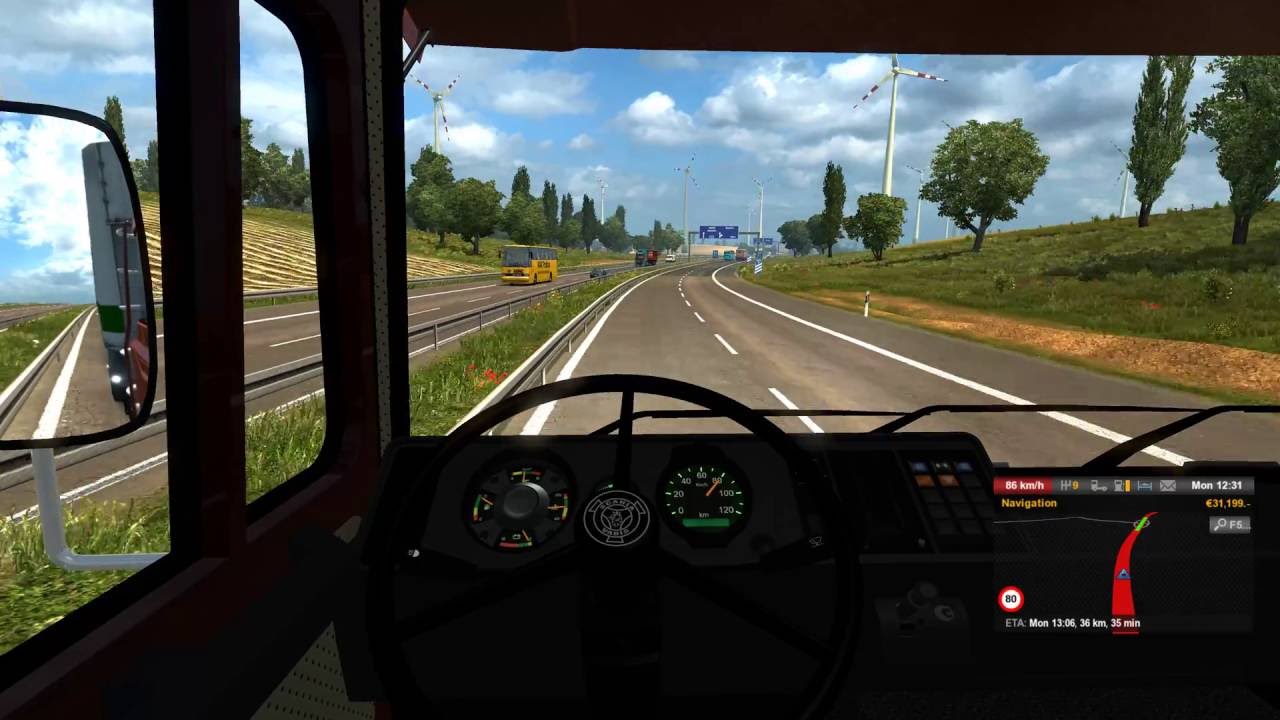 Euro Truck Simulator 2 - MHA Pro 2.3.2 - Scania 141 - Dresden to Szczecin - 4K UHD