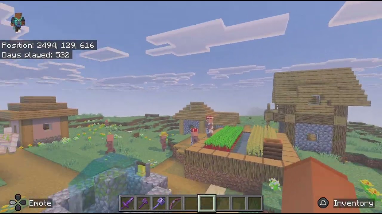 My Minecraft realm meand my friend found 3 end citys right next to each othe 3 of them had ships