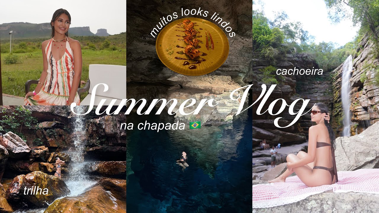 ferias de verão na chapada diamantina | últimos dias de férias & conhecendo lugares novos