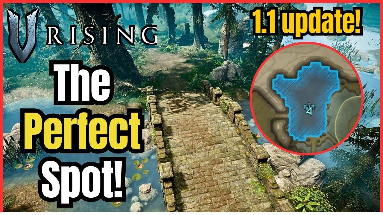 Top 20 BEST BASE LOCATIONS for PvE Castles in V Rising | Scenic Plots for RP and Casual Play
