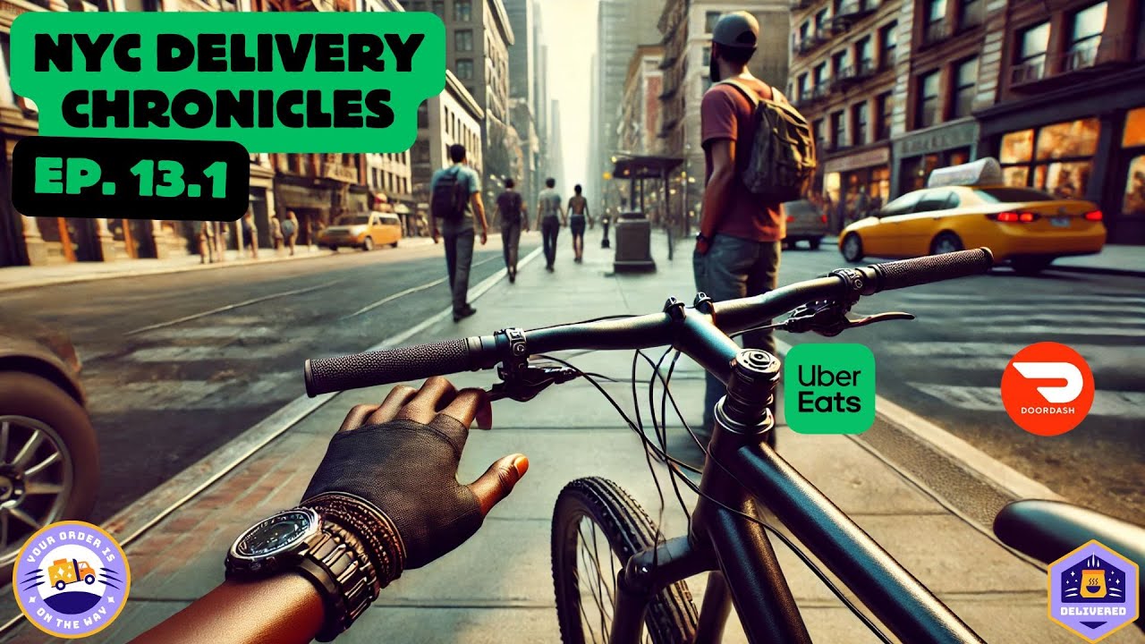 Sunday Uber Eats Shift (Part 2) | NYC Delivery Chronicles (Episode Thirteen.One)