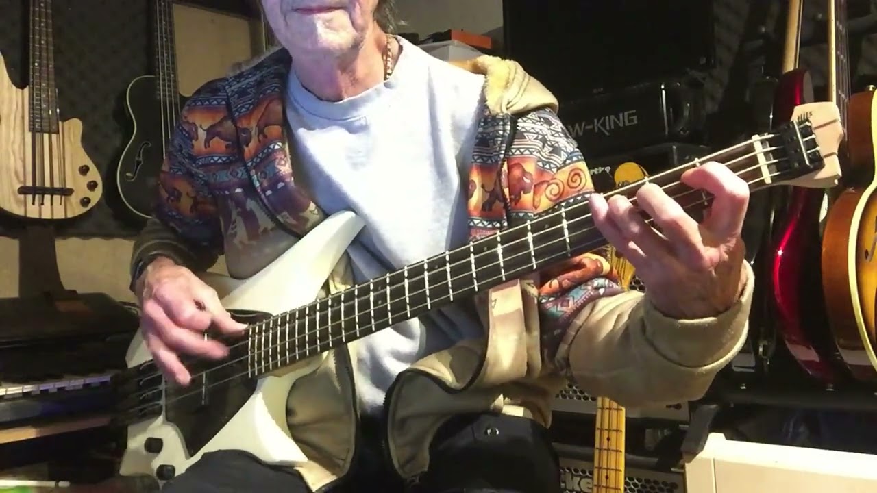 Billie Jean - Texus Blues Rock Style  - Bass Cover 8247