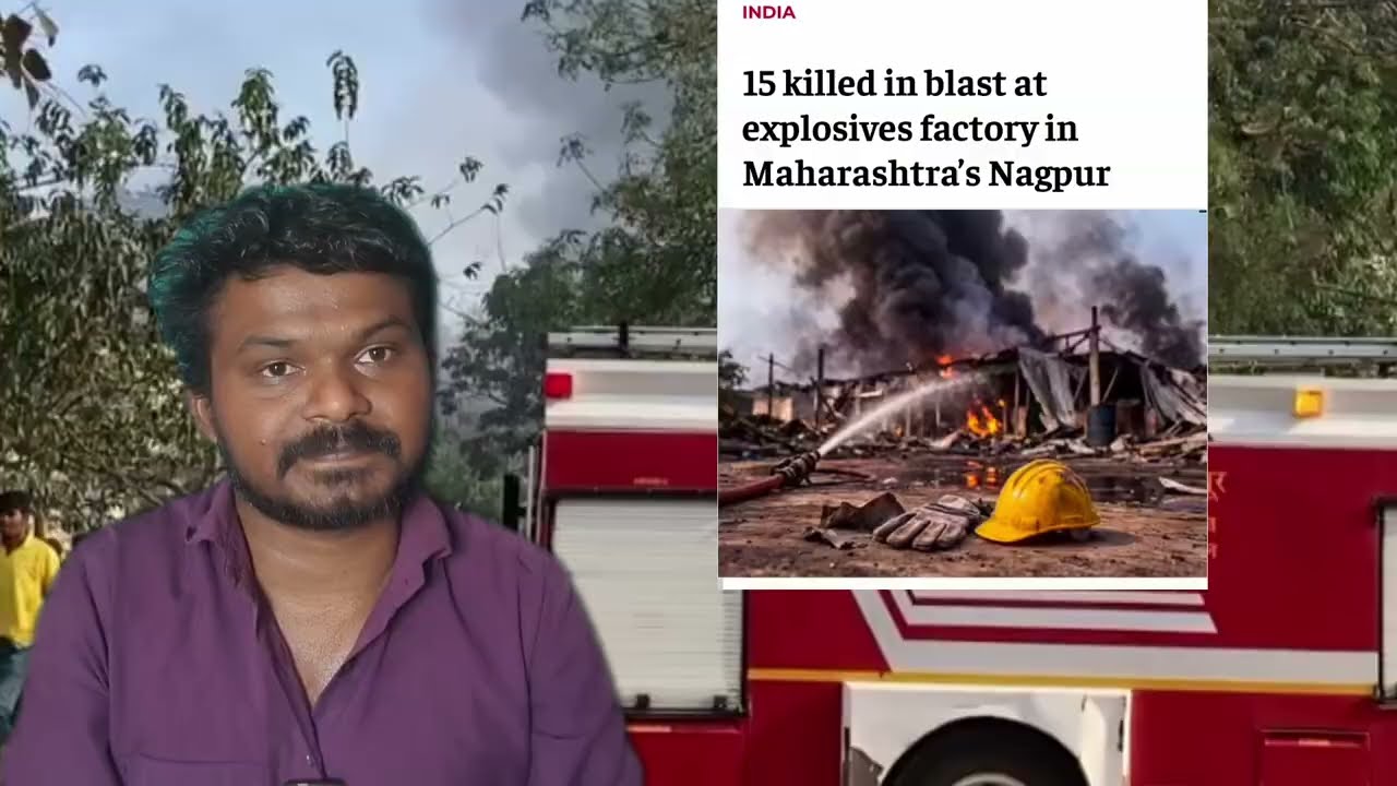 “धमाका… फिर वादा… फिर धमाका?” Nagpur factory blast -15 या 17 लोगों की मौत ।