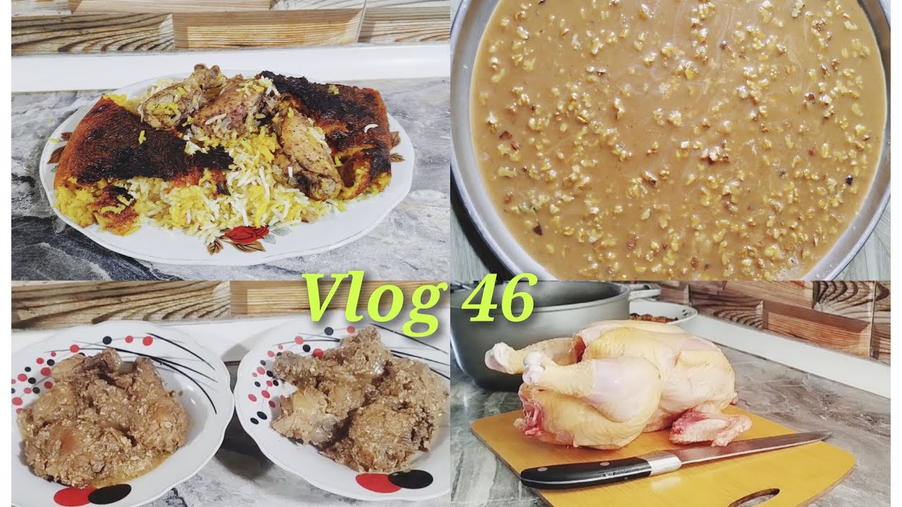 (VLOG 46 ) NABAT HAZIRLADIM MARKET ALIŞ-VERİŞİ BOL ÇEŞİD YEMEKLER    