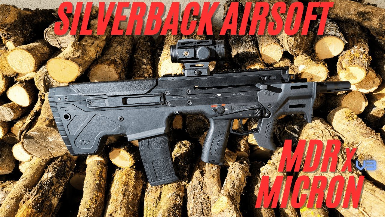 Airsoft - Silverback - Desert Tech MDRx Micron V3 [French]