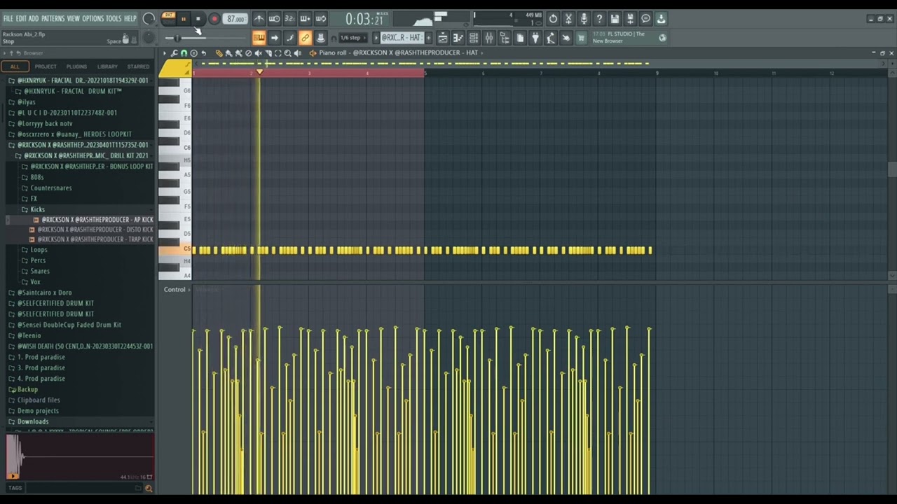 How To Make HARD Rxckson BOUNCE Type Beats in under 5  Minutes [Free FLP]