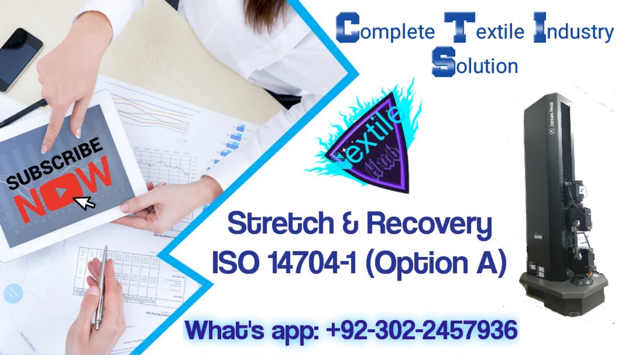 ISO Stretch & Recovery | ISO 14704-1 (Option A)  @Testextv @textilehub1