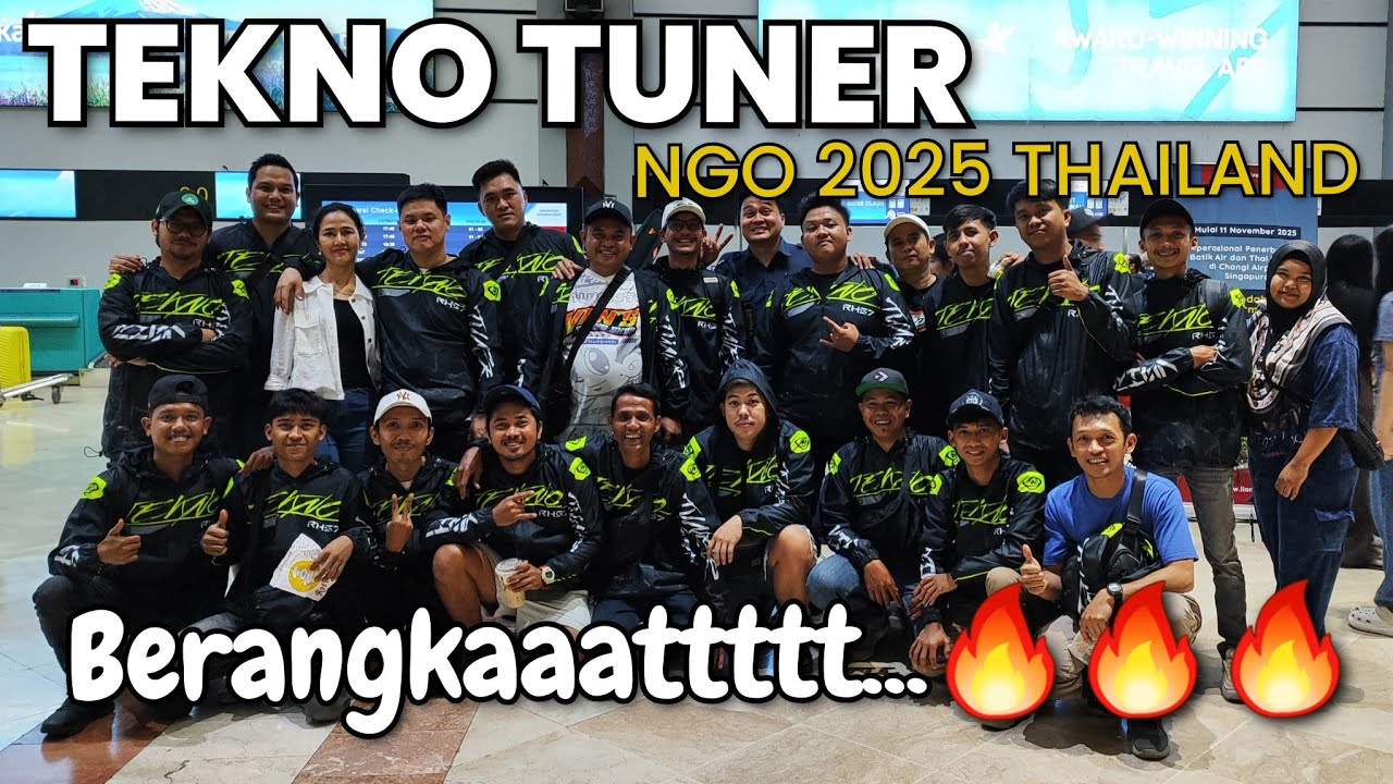 TEKNO TUNER X DEWA UNITED X BACANG BALAP : BERANGKAATTTT🔥🔥🔥