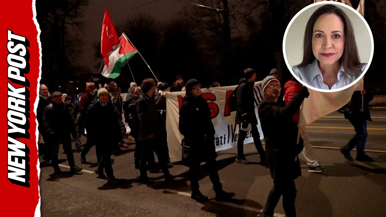 Protesty w Oslo wybuchają przed ceremonią wręczenia Nagrody Nobla dla wenezuelskiego lidera opozycji