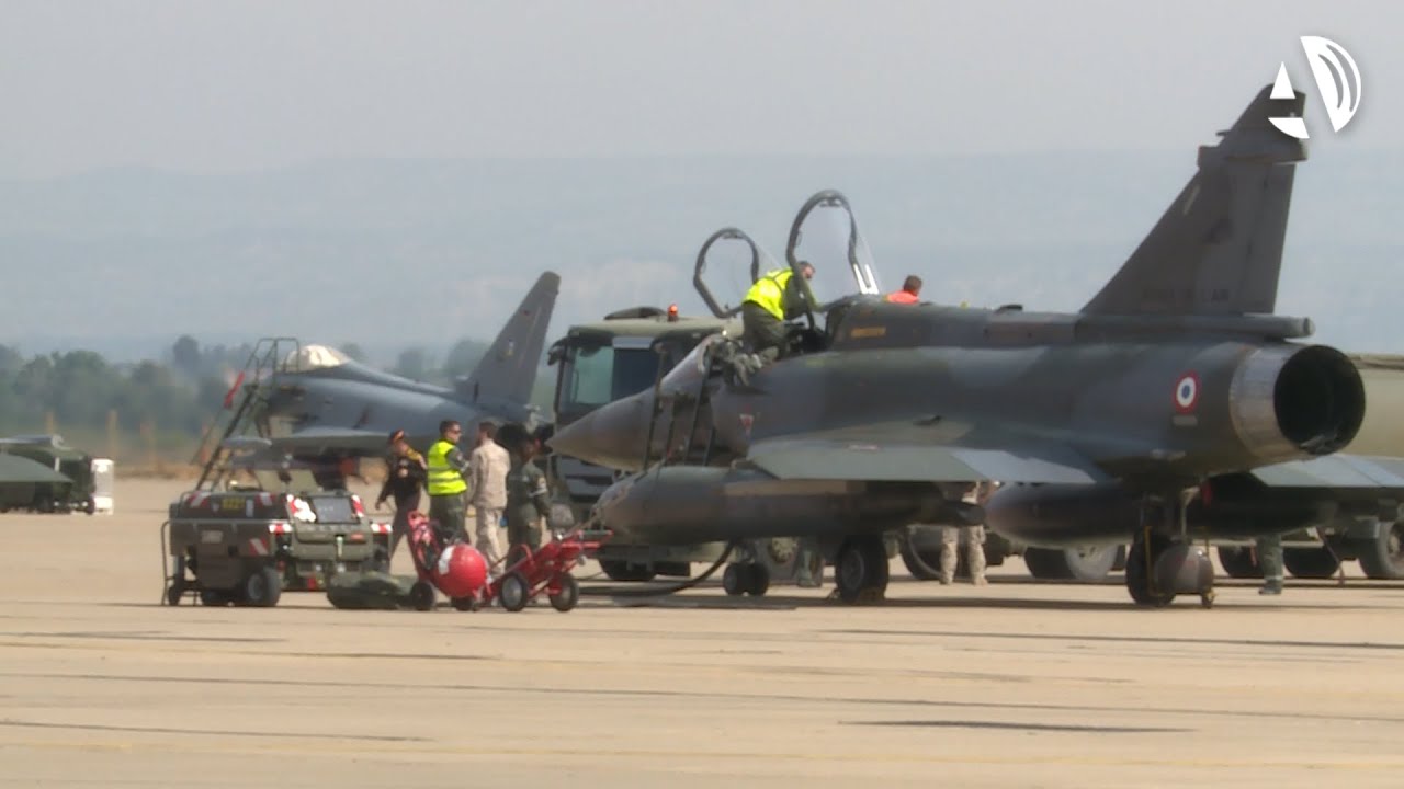 Militares internacionales invaden la Base Aérea de Zaragoza con el ejercicio Tiger Meet 2016